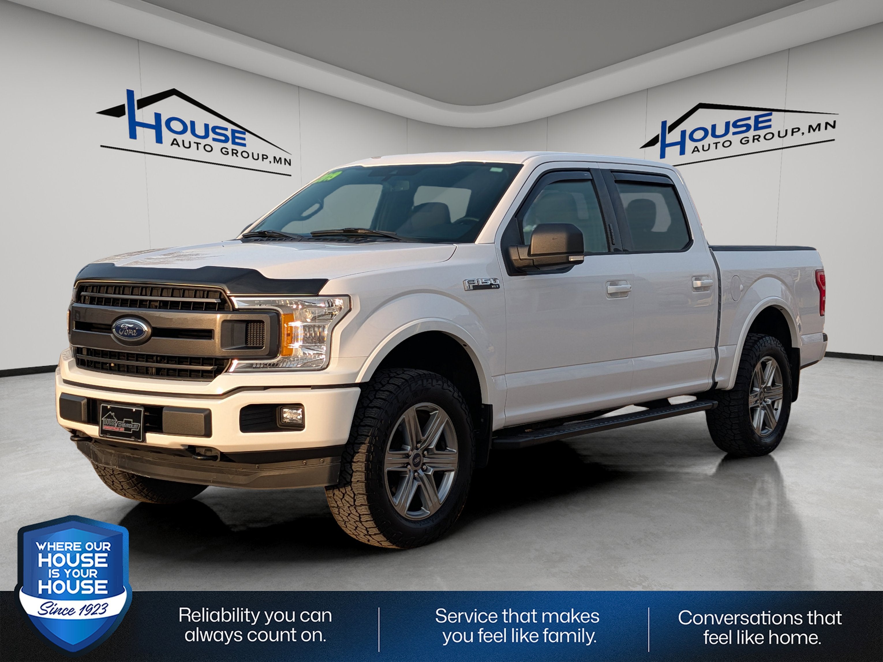 Used 2019 Ford F-150 XLT with VIN 1FTEW1E48KKD82307 for sale in Stewartville, Minnesota