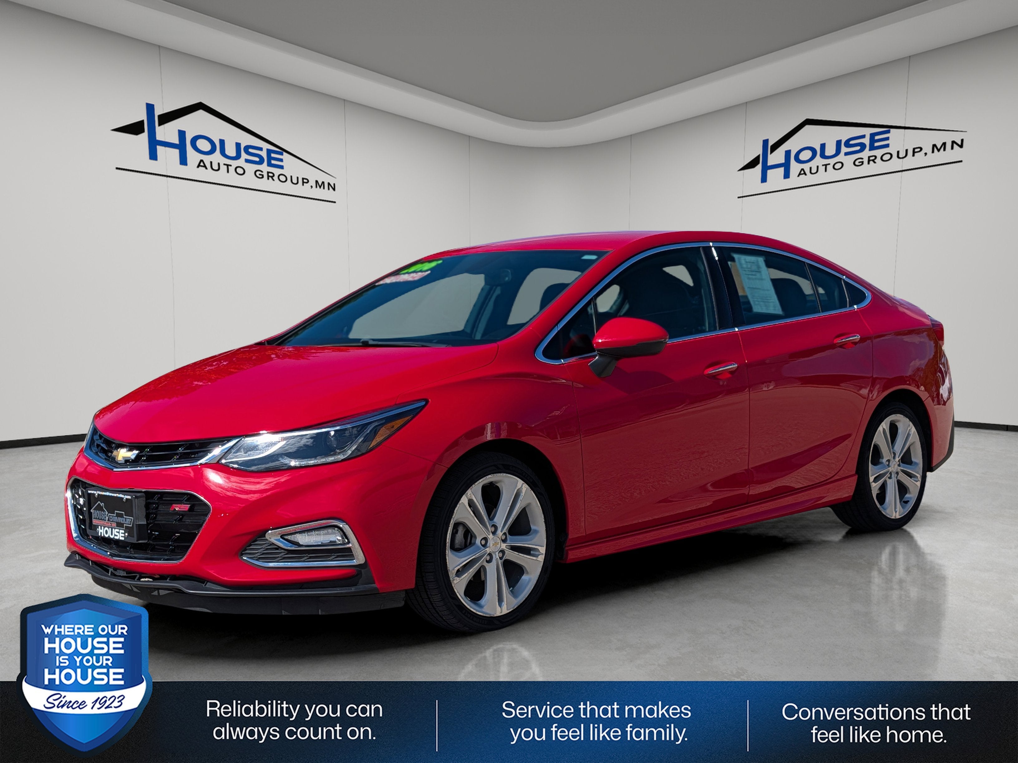 Used 2016 Chevrolet Cruze Premier with VIN 1G1BG5SM2G7285554 for sale in Stewartville, Minnesota