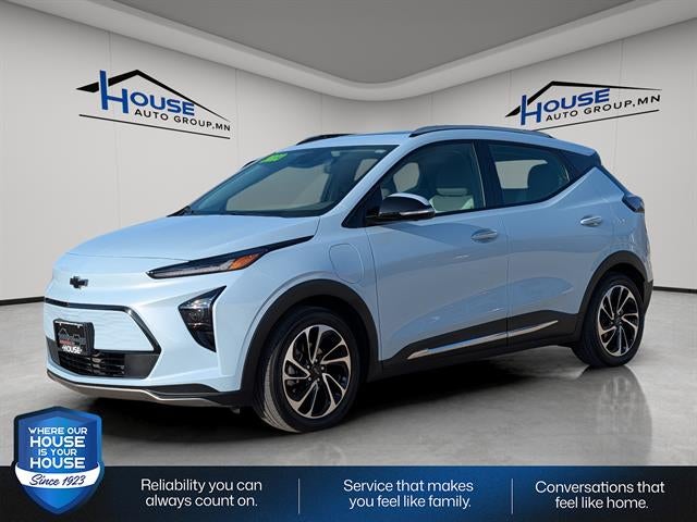 Used 2023 Chevrolet Bolt EUV Premier with VIN 1G1FZ6S06P4161125 for sale in Stewartville, MN