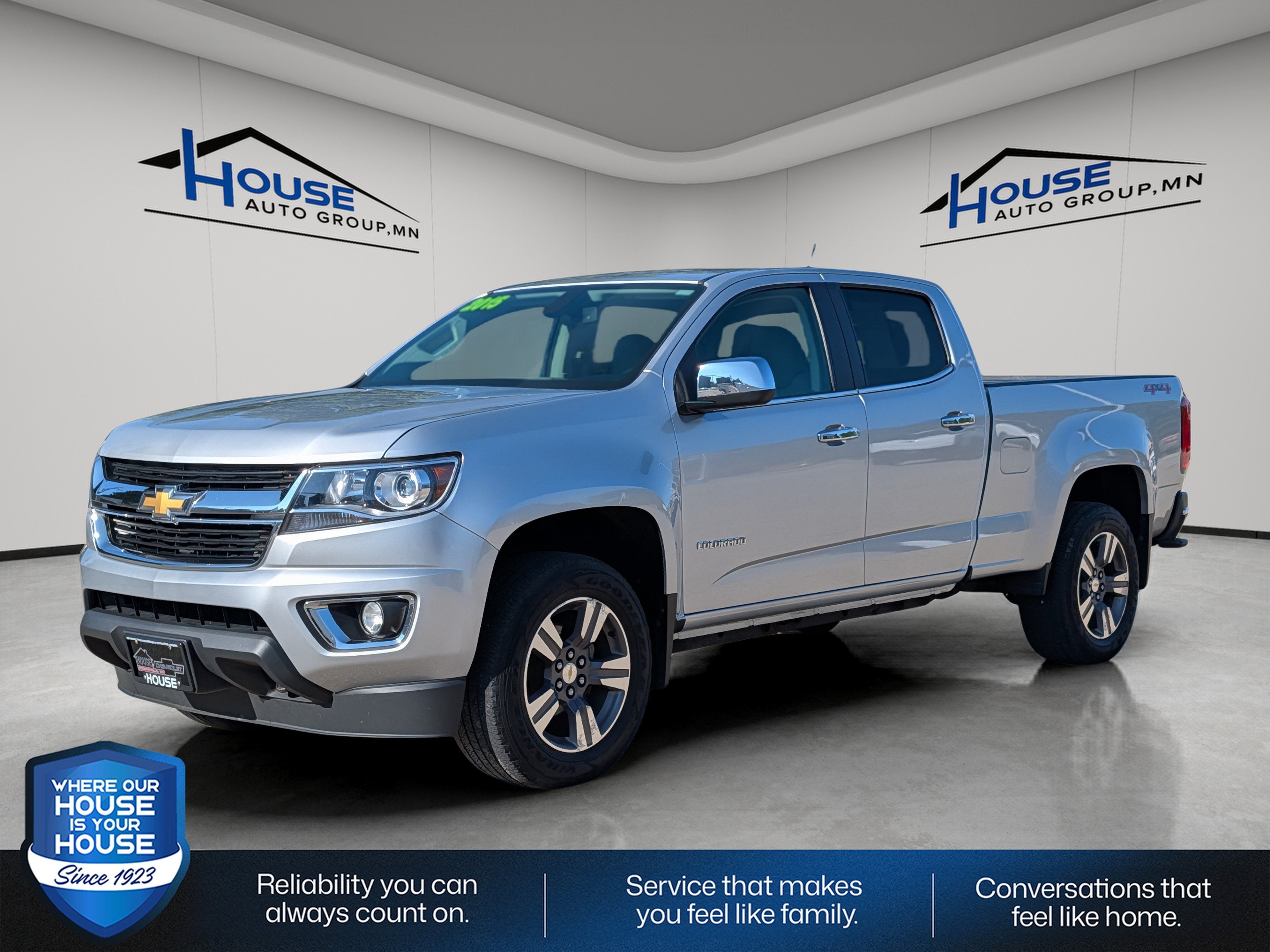 Used 2015 Chevrolet Colorado LT with VIN 1GCGTBE39F1225220 for sale in Stewartville, Minnesota