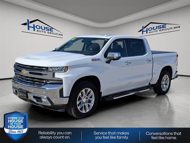 Used 2022 Chevrolet Silverado 1500 Limited LTZ with VIN 1GCUYGED1NZ145744 for sale in Stewartville, Minnesota