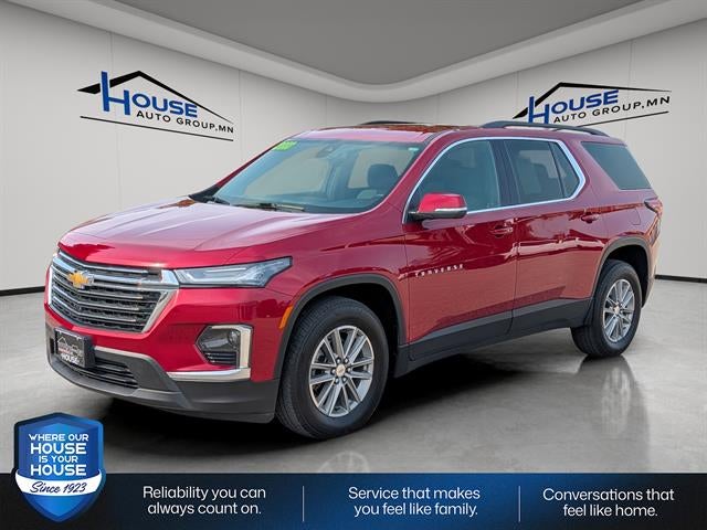 Used 2023 Chevrolet Traverse 1LT with VIN 1GNEVGKW5PJ284884 for sale in Stewartville, Minnesota