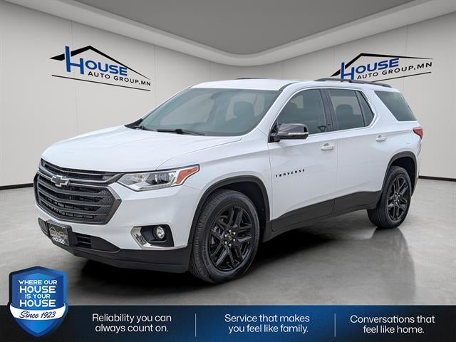 Used 2019 Chevrolet Traverse 3LT with VIN 1GNEVHKW9KJ295188 for sale in Stewartville, Minnesota
