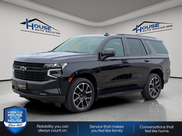 Certified 2023 Chevrolet Tahoe RST with VIN 1GNSKRKL4PR491507 for sale in Stewartville, Minnesota