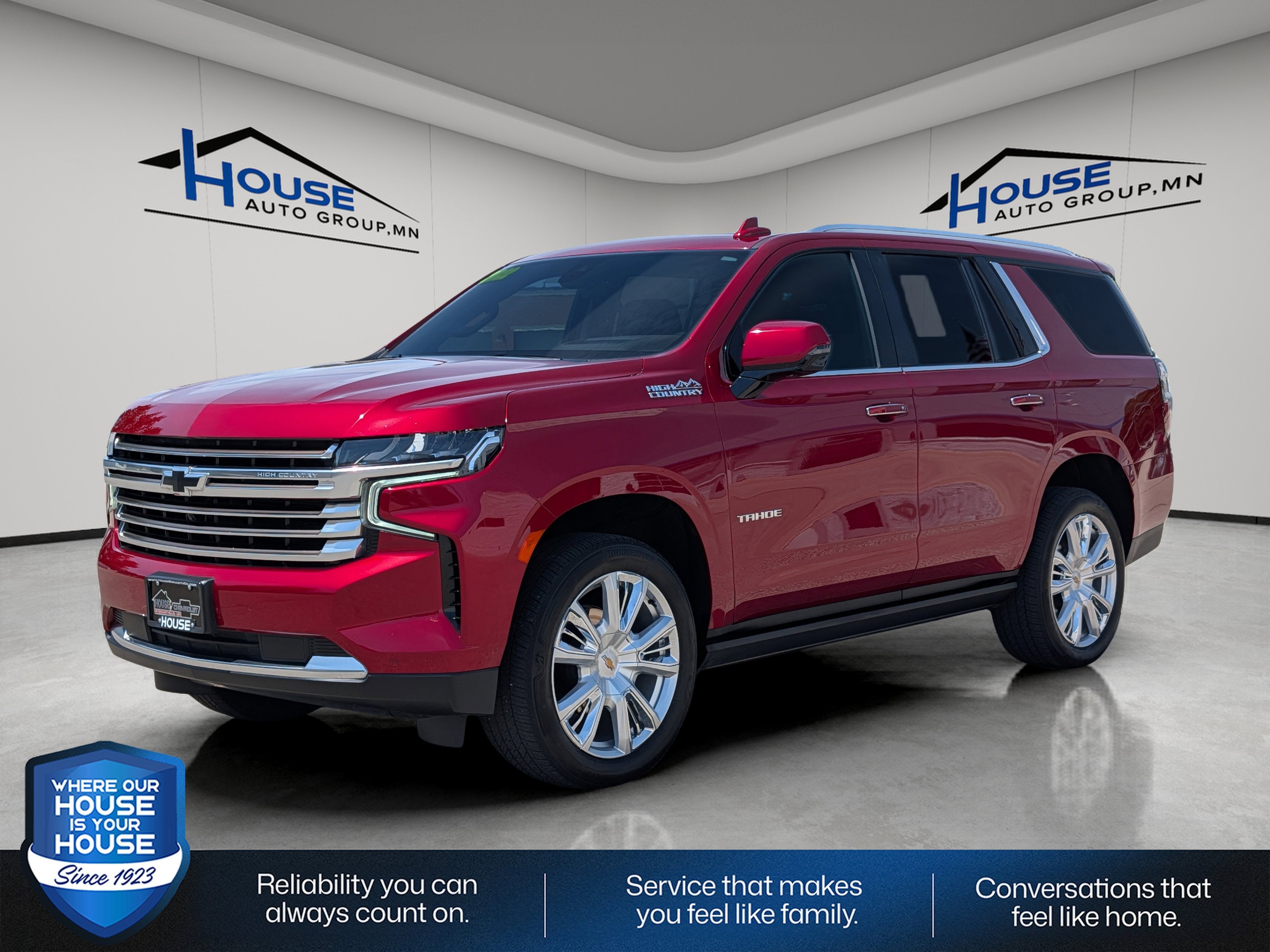 Used 2022 Chevrolet Tahoe High Country with VIN 1GNSKTKL9NR248978 for sale in Stewartville, Minnesota