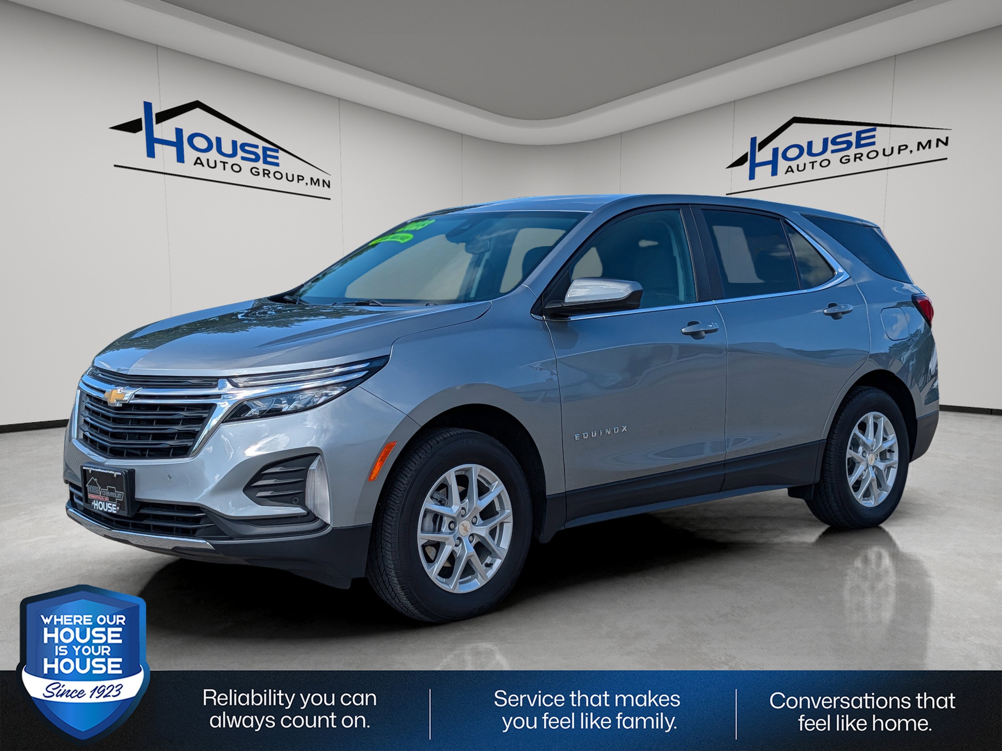 Used 2023 Chevrolet Equinox LT with VIN 3GNAXUEG5PS203635 for sale in Stewartville, Minnesota