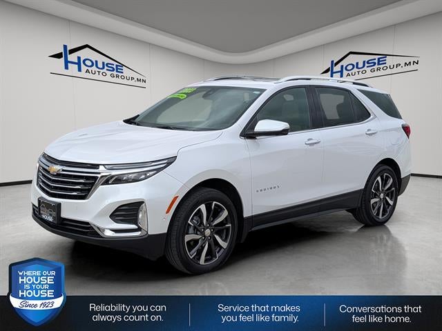 Used 2023 Chevrolet Equinox Premier with VIN 3GNAXXEG2PL127321 for sale in Stewartville, Minnesota