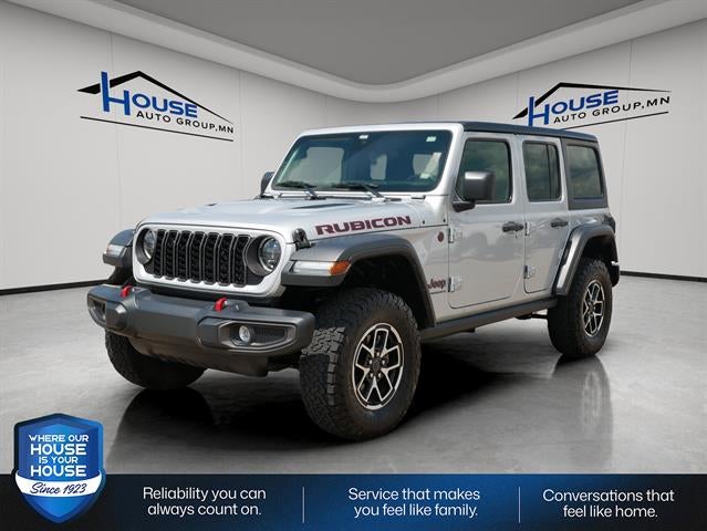 Used 2024 Jeep Wrangler 4-Door Rubicon with VIN 1C4PJXFG0RW338288 for sale in Stewartville, Minnesota