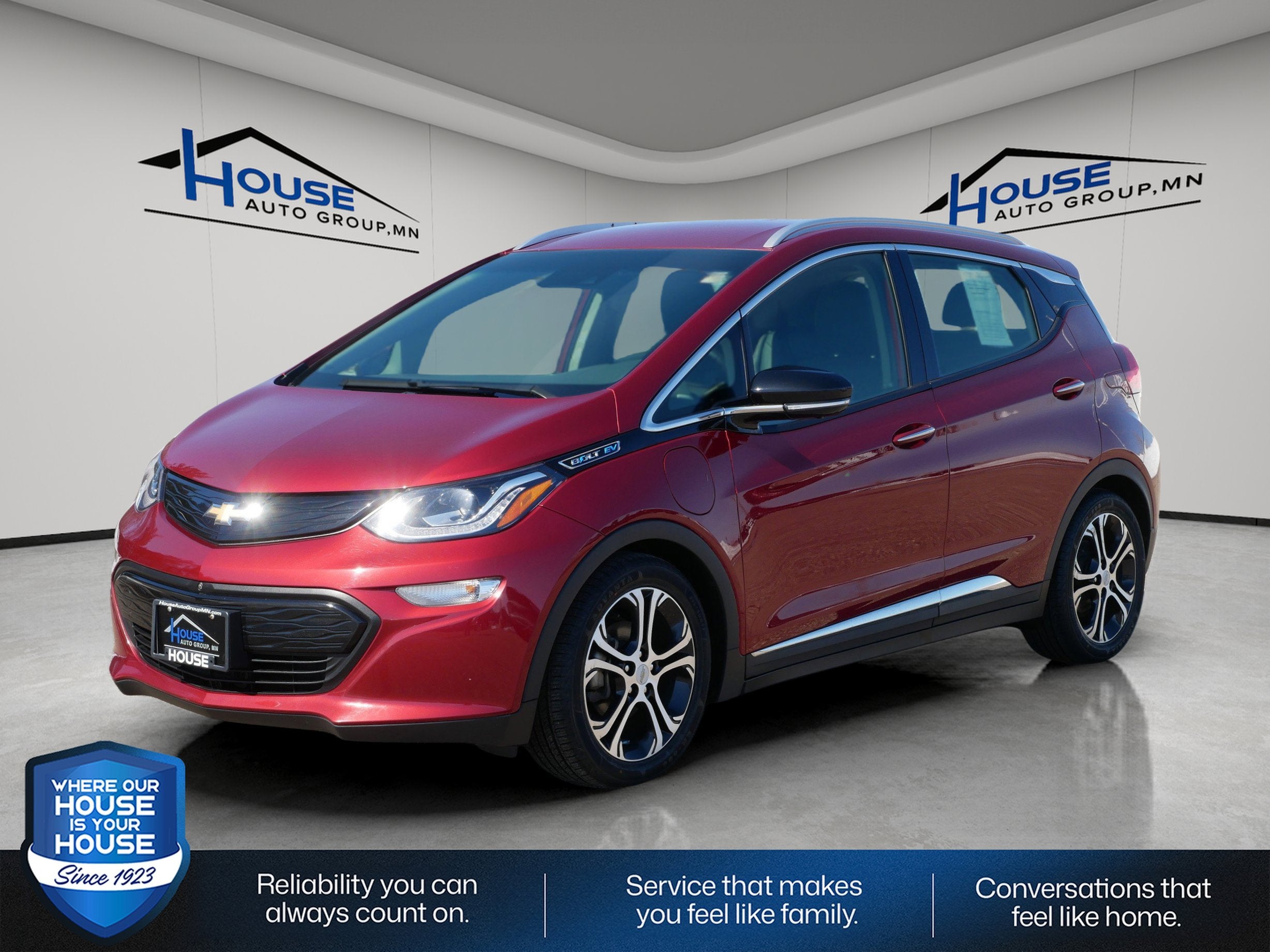 Used 2020 Chevrolet Bolt EV Premier with VIN 1G1FZ6S09L4150680 for sale in Stewartville, Minnesota