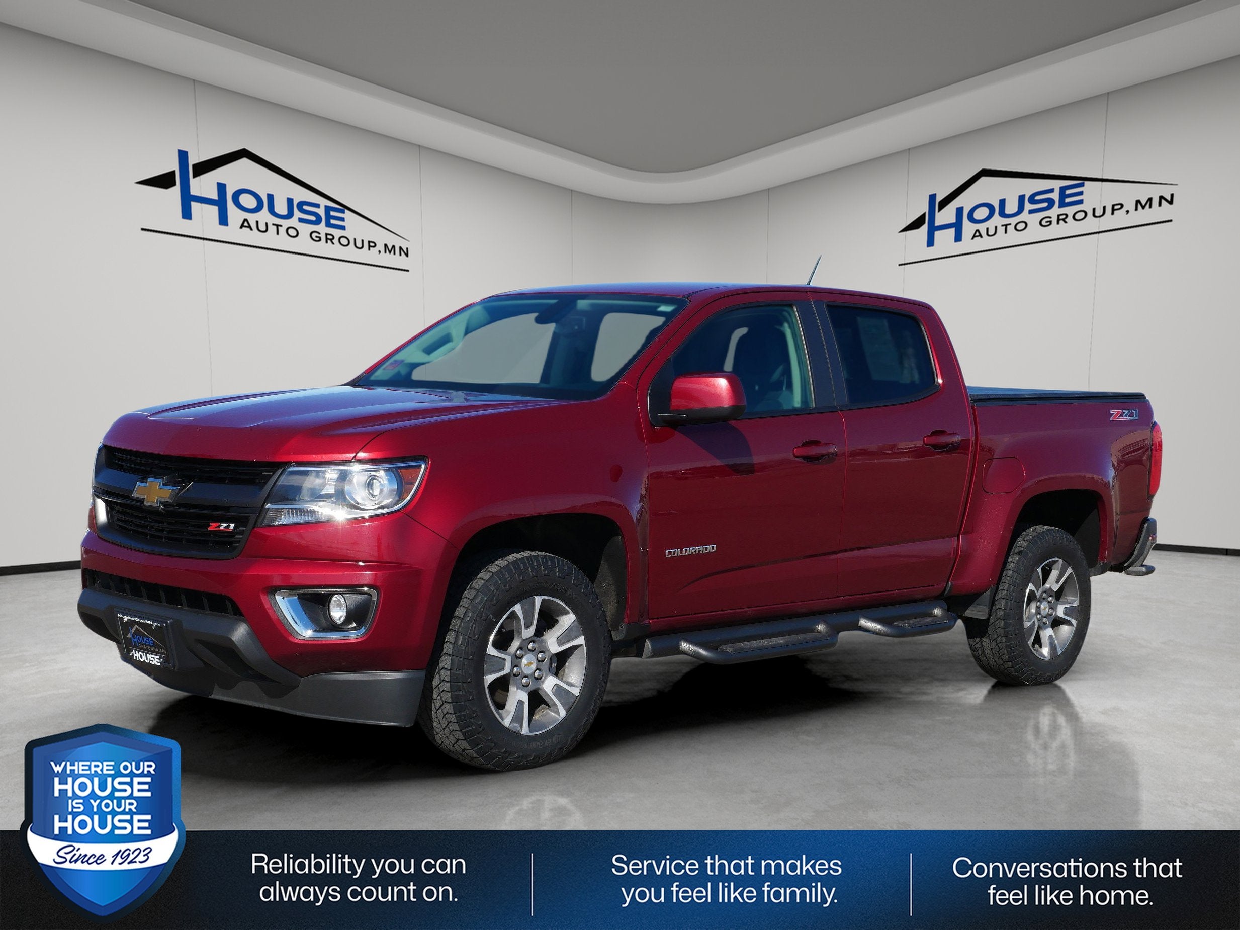 Used 2020 Chevrolet Colorado Z71 with VIN 1GCGTDEN5L1208066 for sale in Stewartville, Minnesota