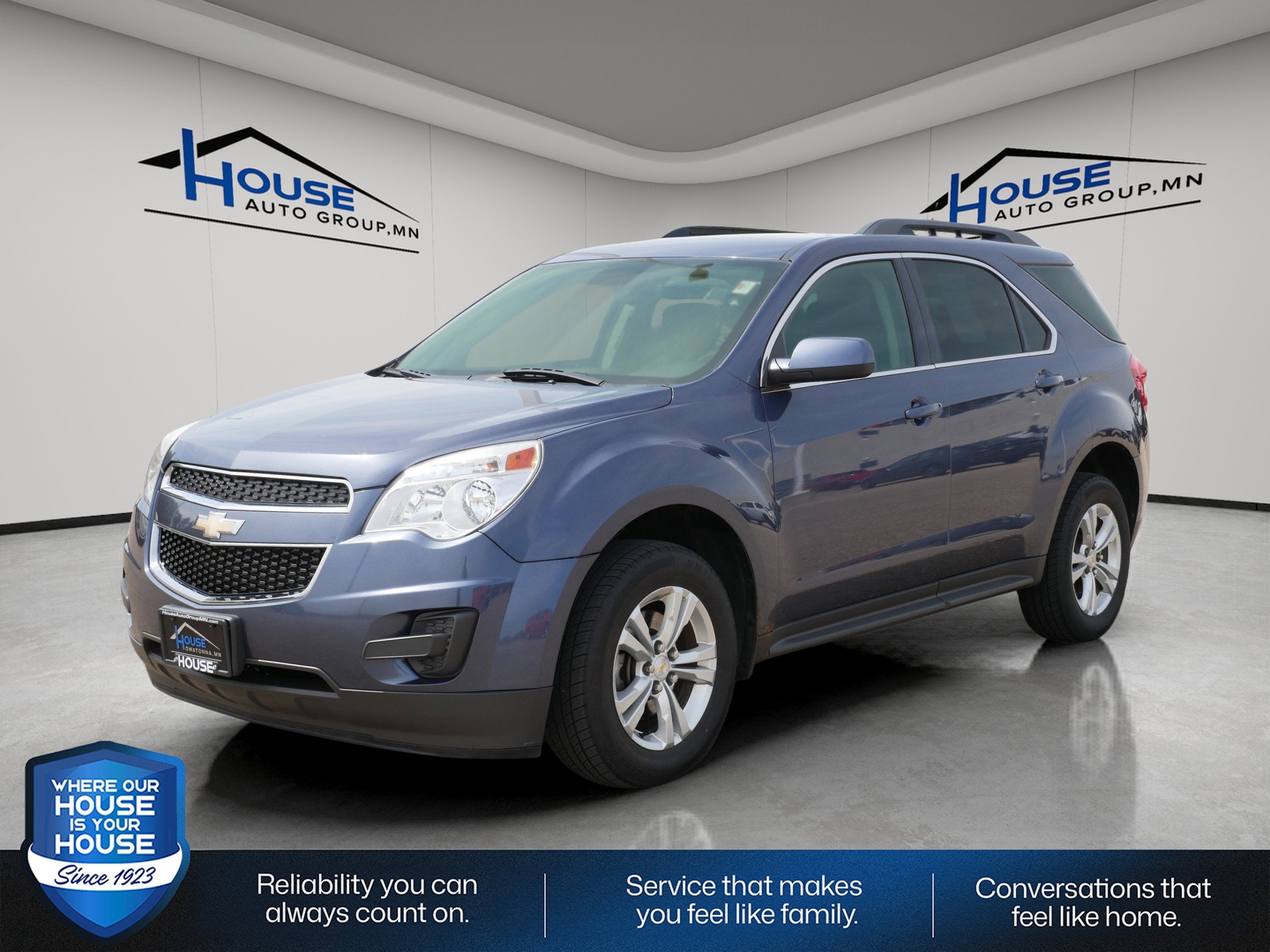Used 2014 Chevrolet Equinox 1LT with VIN 2GNALBEK6E6253377 for sale in Stewartville, Minnesota