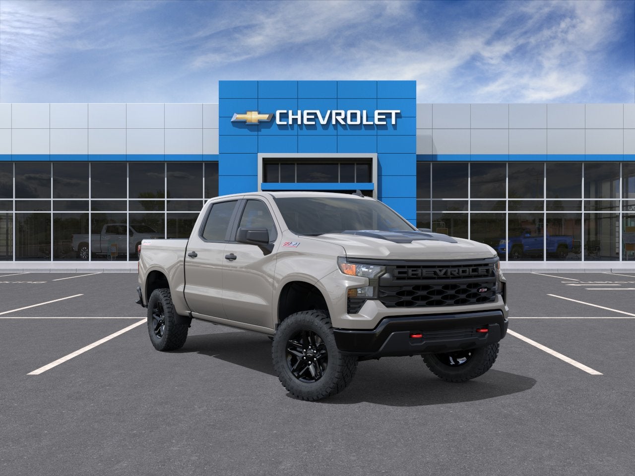 2026 Chevrolet Silverado 1500 Crew Cab Short Box 4-Wheel Drive Custom Trail Boss