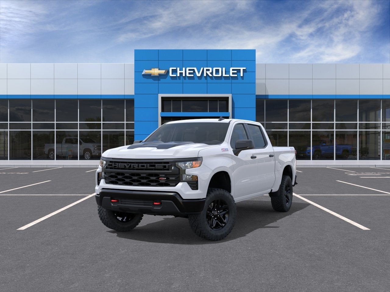 2026 Chevrolet Silverado 1500 Crew Cab Short Box 4-Wheel Drive Custom Trail Boss