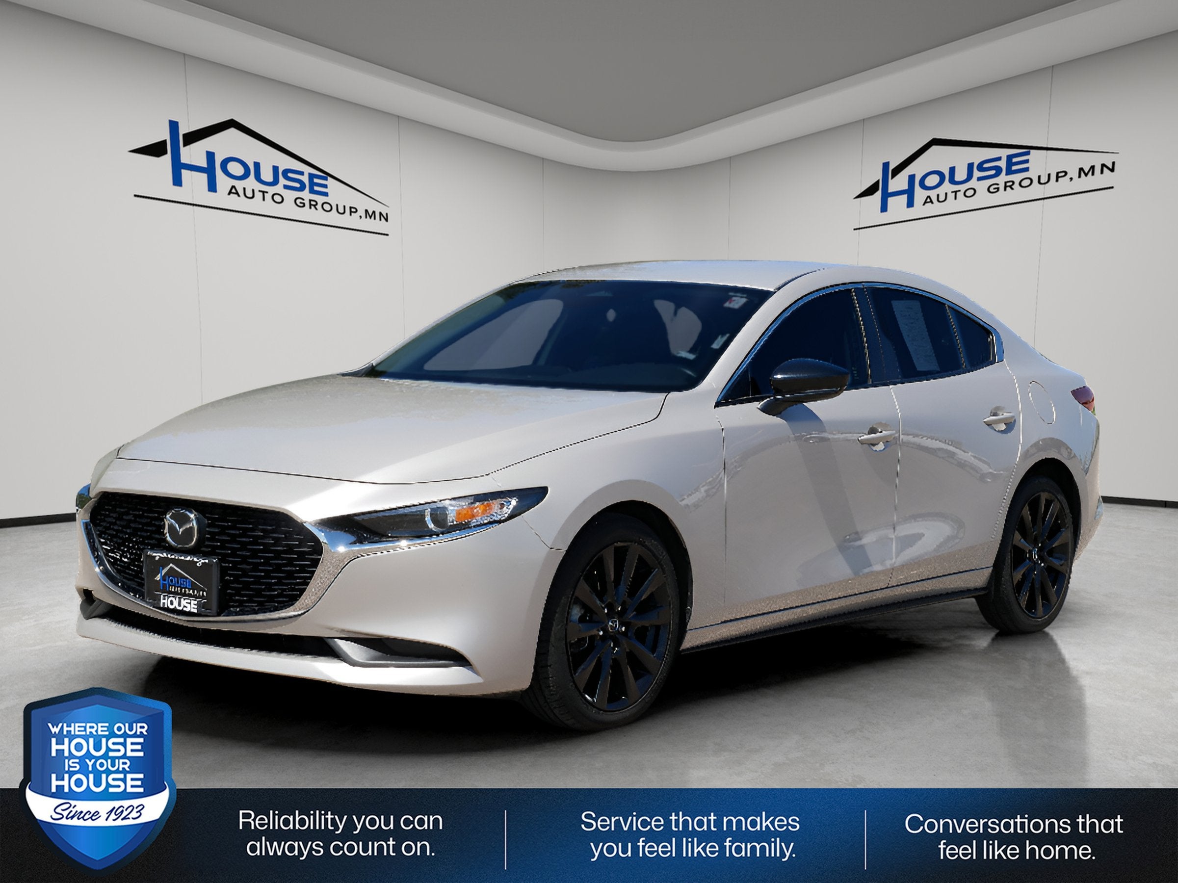 Used 2024 Mazda Mazda3 Select Sport with VIN 3MZBPABM3RM415718 for sale in Stewartville, Minnesota