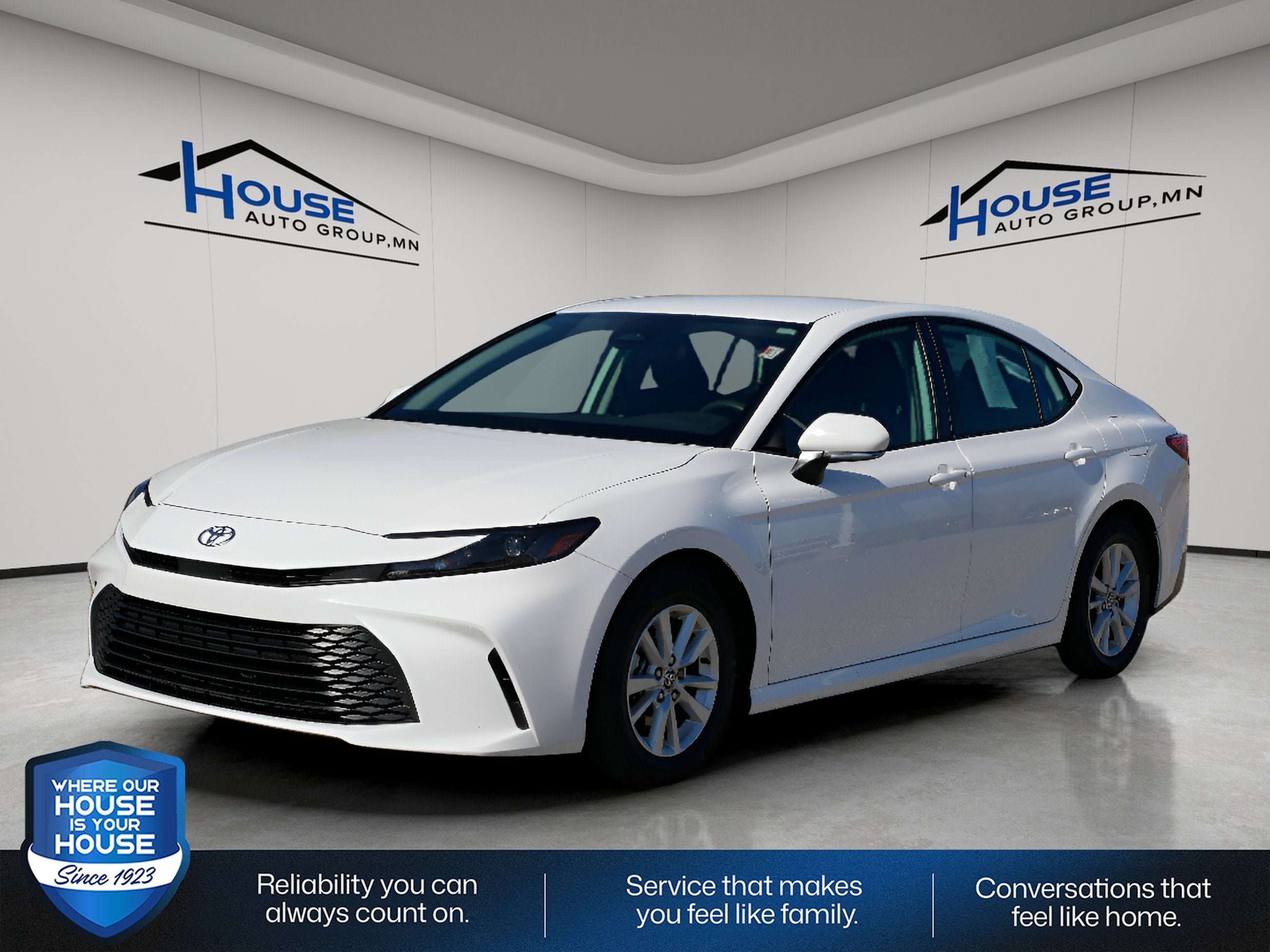 Used 2025 Toyota Camry LE with VIN 4T1DAACKXSU511787 for sale in Stewartville, Minnesota