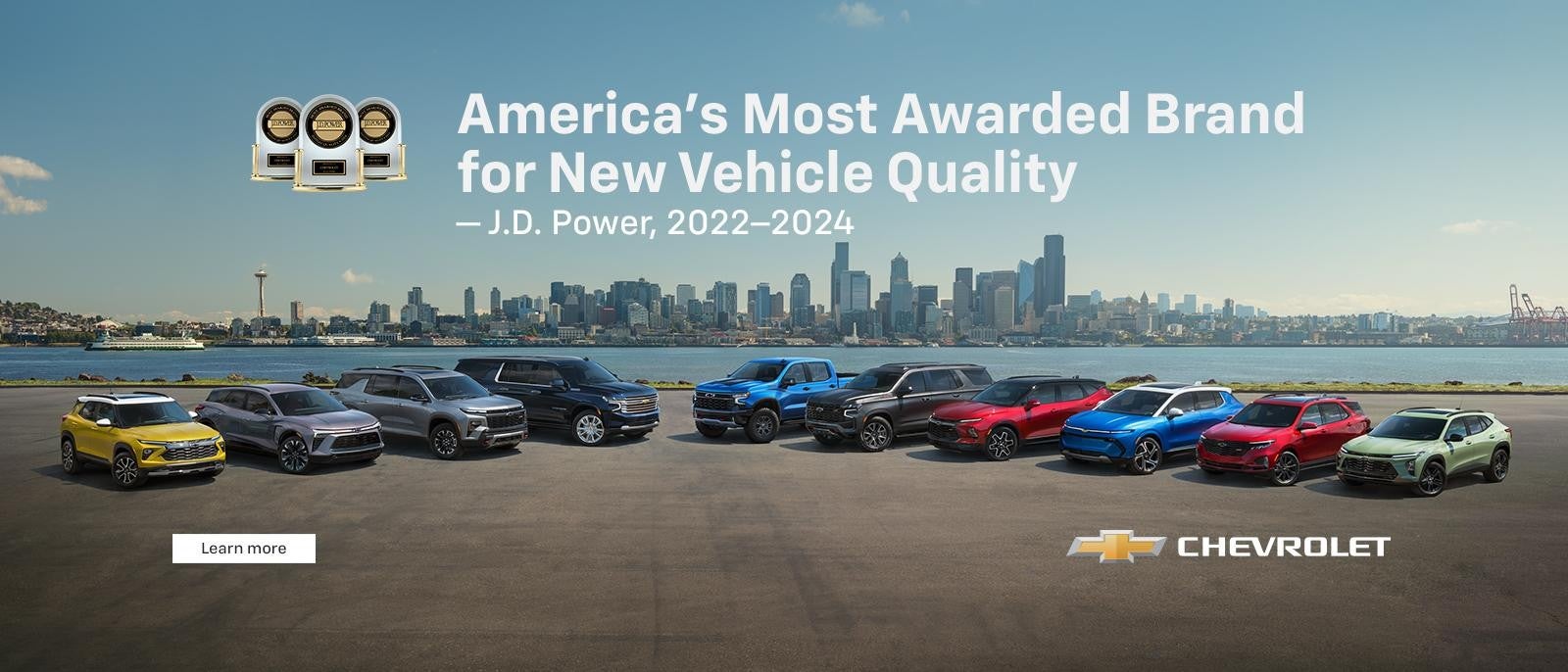America's Most Awarded Brand at House Chevrolet Stewartville in Stewartville MN