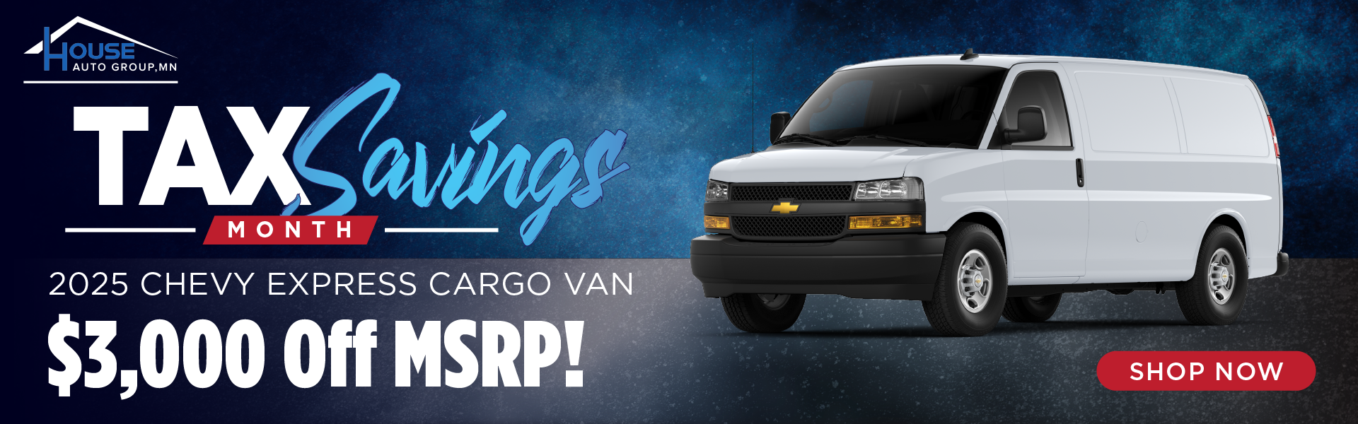 2025 Chevy Express Cargo Van