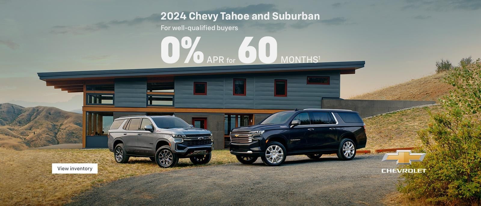 2024 Chevy Tahoe and Suburban at House Chevrolet Stewartville in Stewartville MN